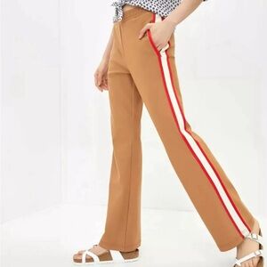 Maeve by Anthropologie Brown Elastic Waist Pants